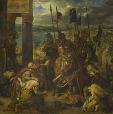 Prise de Constantinople par les croisés - Delacroix