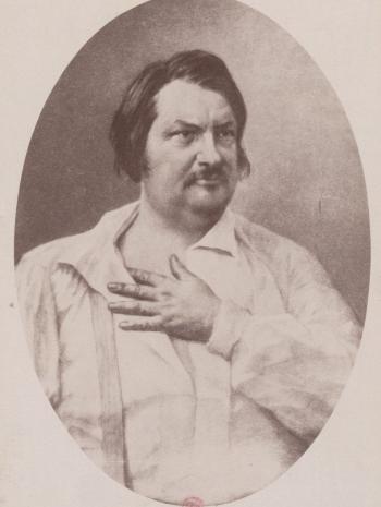 Portrait photographique de Balzac